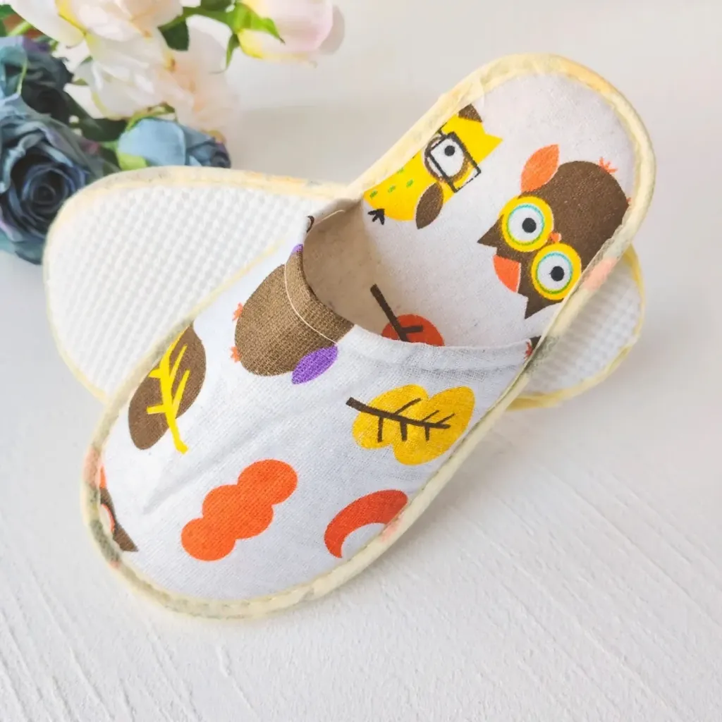 Cute Kids Disposable Slippers