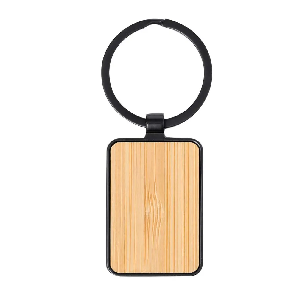 Bamboo keychain
