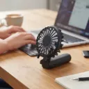 Rechargeable Handheld Fan with Foldable Desk Stand